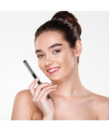 2-Piece Angled Concealer Brush Set - Under Eye & Foundation Brush for Liquid/Cream Makeup - Mini Nose Contour Brushes - Buy Online on GoSupps.com