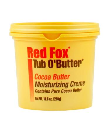 Red Fox Tub O'Butter Cocoa Butter Moisturizing Creme 14 oz (Pack of 4)