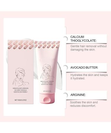 Cr me d pilatoire sans rasage pilation rapide et douce pour peaux sensibles laissant la peau douce convient pour les jambes les bras et le maillot (3 pi ce) - Buy Online on GoSupps.com