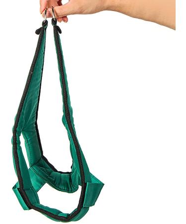 Neck Traction Hammock for Neck Cervical | Adjustable Suspension Neck Stretcher with Steel Ring Fixation for Home Use and Neck Stretching Exercises - Buy Online on GoSupps.com