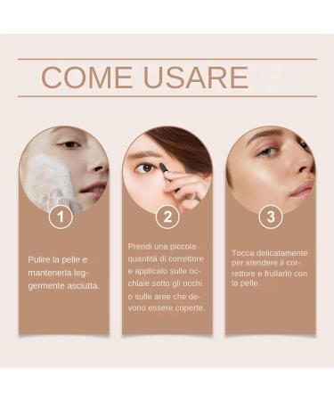 Clay Colored Undereye Concealer - Correcting Cream Iddering Concealer | Light Makeup Continuum for Girls and Women - Buy Online on GoSupps.com