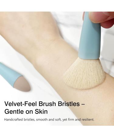 Multi-Tasker 4-in-1 Vegan Makeup Brush | Travel-Friendly Beauty Tool for On-the-Go Glam - Buy Online on GoSupps.com