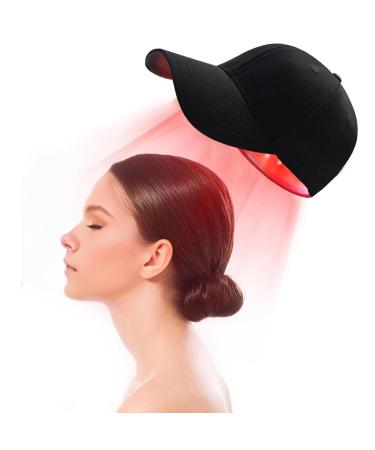 Hair Growth Treatment Hat, Red Light Therapy Hair Growth Cap, Dual Wavelength 630nm & 650nm, for Hair Regrowth