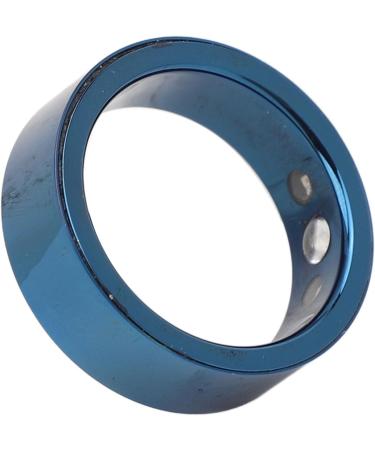Smart Ring - Sleep Tracker Waterproof Titanium Alloy with Vibration Alarm | Perfect Gift - 17# BLUE - Buy Online on GoSupps.com