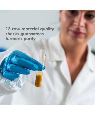 High Strength Turmeric Tablets 20,000mg (500mg Extract) | 95% Curcumin | 60 Vegan Tablets | 2 Months Supply | UK Made - Buy Online on GoSupps.com
