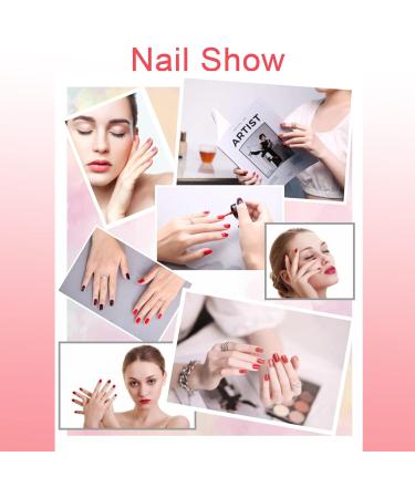 26PCs Reusable Nail Polish Template Kit - Rose Red Nail Art Edge Skin Barrier & Protection Tools | Perfect for All Nail Sizes - Buy Online on GoSupps.com