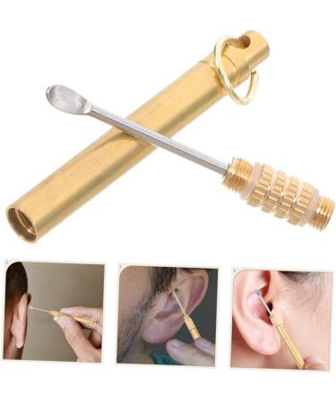 Didiseaon Titanium Alloy Wax Removal Tool for Boys and Girls Adults Safe Reusable Portable Earwax Remover Carabiner Clip - Buy Online on GoSupps.com