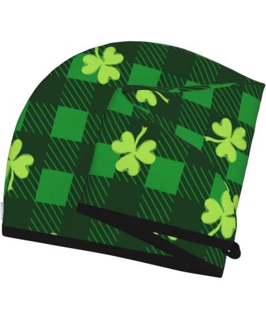 Happy St. Patrick's Day - Super Absorbent Microfiber Hair Towel Wrap for Women | Quick Dry Coral Velvet for Long Curly & Thick Hair - Buy Online on GoSupps.com