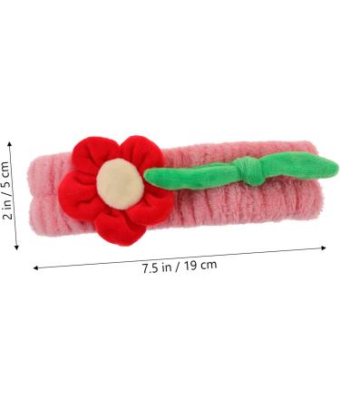 Yardenfun Headband Flower Hair Band Makeup Hair Band Tiaras for Bulk Silver Wigs for Women Decorative Hair Ties Stretchy Hair Ties Spa Hair Band Hair Bands Fabric - Buy Online on GoSupps.com