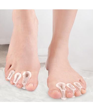 Hammer Toe Pillows - 3 Pairs of Medical Silicone Cushions & 2 Transparent Toe Supports for Effective Correction - Buy Online on GoSupps.com