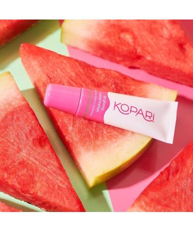 Kopari Coconut Lip Glossy Watermelon - Hydrating Vegan Lip Gloss with Organic Coconut Oil, Vitamin E & Shea Butter (0.35 oz) - Buy Online on GoSupps.com