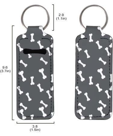 COEQINE Chapstick Keychain for Women and Girls - Lip Balm Holder - Lipstick Holder - Keychain Tulip One Size - Buy Online on GoSupps.com