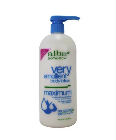 Alba Botanica Very Emollient Body Lotion 32 oz for Maximum Dry Skin Relief - Buy Online on GoSupps.com