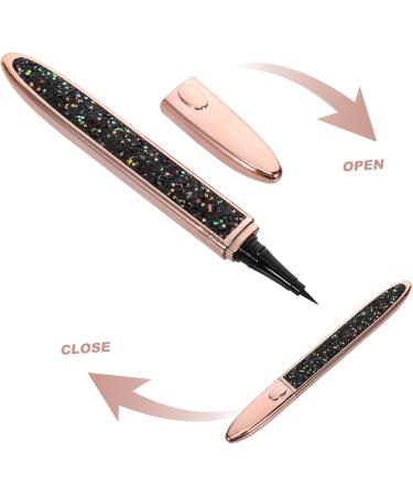 HONITANO Self Adhesive Eyeliner Pen with Glitters No Blooming Make Up Tool for Beginners Professionals Durable for Holiday Occasions Multi - Buy Online on GoSupps.com