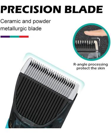 Professional Cordless Hair Clippers for Men - Adjustable Waterproof Electric Trimmer & Beard Clipper | Rechargeable & 3 Motor Speeds - Buy Online on GoSupps.com