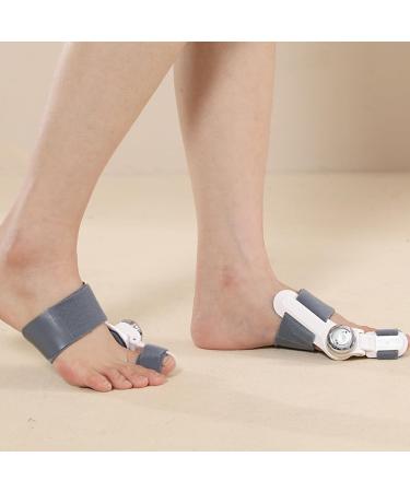 Adjustable Bale Toe Spreader for Hallux Valgus Correction | 1 Piece Smoothing Corrector for Large Toes | Left/Right Foot Support - Buy Online on GoSupps.com