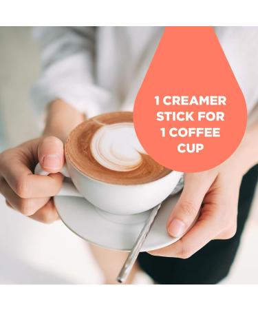 Fountain Coffee White Sticks - Individually Packed 2.5g Portion Packs (600 Cups) | Hygienic Milk Powder for Perfect Coffee - Buy Online on GoSupps.com