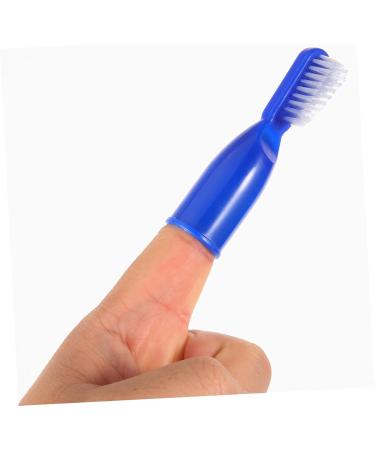 Minkissy 10-Pack Finger Toothbrushes - Portable Travel Oral Care Accessories for Effective Teeth Cleaning - Buy Online on GoSupps.com