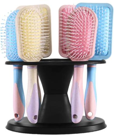 Hair Combs Stand Hair Brush Holder Storage Rack Cosmetic Brush Holder for Salon Barber Shop Black comb storage rack - Buy Online on GoSupps.com