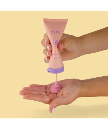 Evre Time To Shine Raspberry & Almond Teen Face Scrub Gently Exfoliates & Smooths Natural Cruelty-Free & Palm-Free Great for Sensitive Skin 3.4 Fl Oz - Buy Online on GoSupps.com