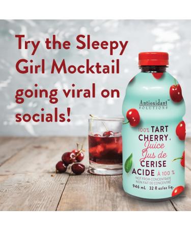 Antioxidant Solutions Tart Cherry Antioxidant Juice 946ml - Buy Online on GoSupps.com