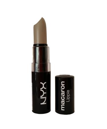 NYX Nyx macaron pastel lippies lipstick - black sesame : mals10 "light gray" 0.16 Ounce / 4.5 g