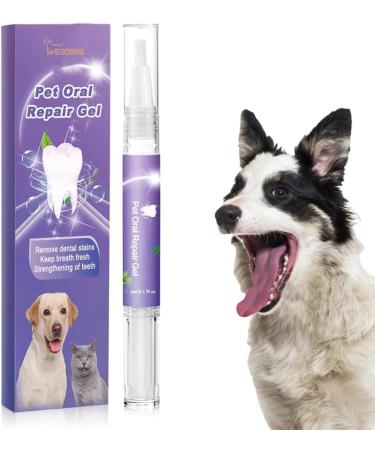 Mzshne Oral Repair Gel for Pet Eliminate Bad Breath Freshening Oral Gel for Teeth Cleaning Tool - Buy Online on GoSupps.com