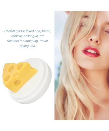 Cheese-Shaped Lip Balm - Moisturizing Repair for Dry Cracked Lips | 0.3 Oz Nourishing Sleep Care - Buy Online on GoSupps.com