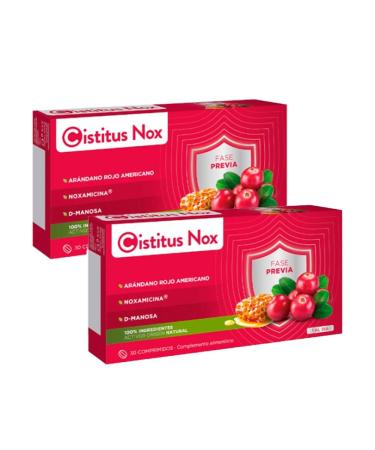 Uriach Pack of 2 CISTITUS 30 tablets dietary supplement with lingonberries 100 ingredients of natural origin suitable for diabetics