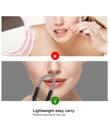 Spring Bend Epilator - Stainless Steel Face & Hair Remover Tool | Beauty Feather Thread Tool (Black) - Shop Now! - Buy Online on GoSupps.com