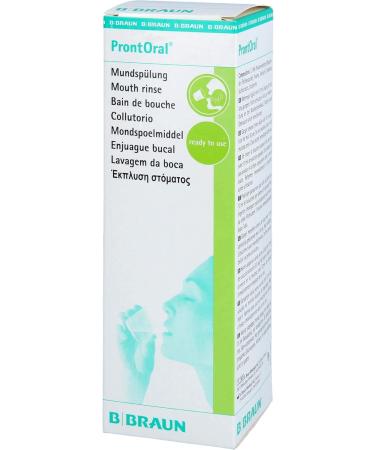 Prontoral Mouthwash Solution 250 ml - Effective Oral Care for Fresh Breath | Buy Internationally - Buy Online on GoSupps.com