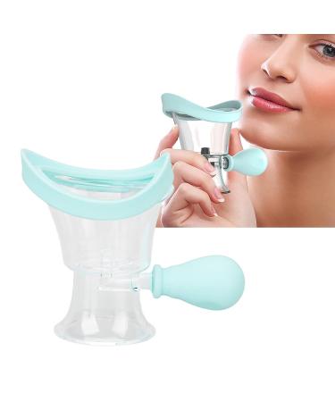 Silicone Eye Wash Cup for Accurate Cleaning - Blue | Manual Air Pressure Cleaner Kit for Visual Fatigue & Makeup Residue - Buy Online on GoSupps.com
