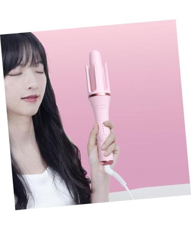 Baluue 2pcs Fully Automatic Hair Curling Iron Straightener Hair Crimper Hair Tool Curler Pink Abs 32.50X5.50X5.50CMx2pcs Pinkx2pcs - Buy Online on GoSupps.com