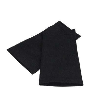 Rosenice arm sleeves couple elastic compression arm slimming improve shape sleeves protective upper arm shape sleeves for sports fitness (black)