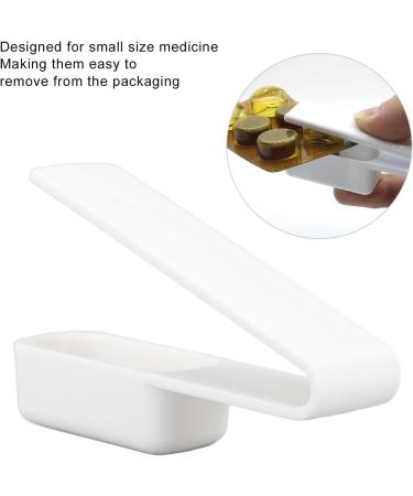 2 Pcs Portable Pill Taker Remover - ABS Tablets Medicine Blister Pack Opener for Elderly Assistance - Buy Online on GoSupps.com