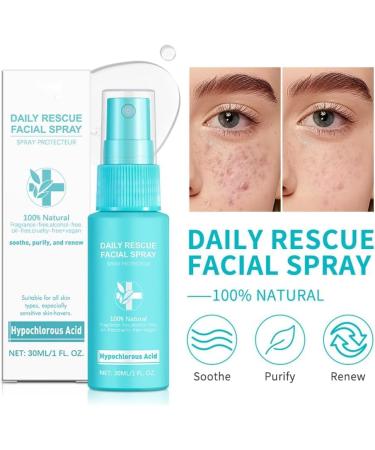 phxdance Regenerating Facial Toner Pure HOCl Hypochlorous Acid Mist Soothing for All Skin Types Alcohol Free & Vegan Facial Cleansing for All Skin Types Blau - Buy Online on GoSupps.com