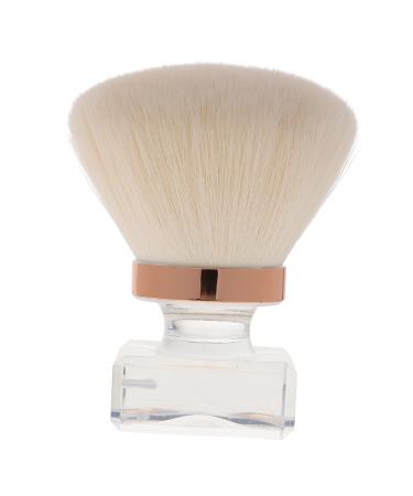 WOFASHPURET Miss makeup powder round head plastic Foundation Brush powder brush Aromatherapy highlighter blush brush paint Mushroom head tool artificial fiber manicure cosmetic beauty tools
