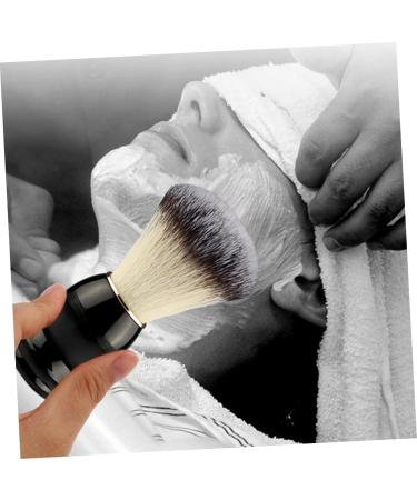 Beatifufu Manual Shaving Brush Set - 2 Pieces Razor Brush Tool for Hairdressing & Foaming Razor Cleaning Accessories - International Shipping Available - Buy Online on GoSupps.com