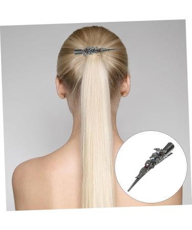 minkissy hairpin Mother alligator clip glitter hair clips crocodile skin hair clip metal alligator hair vintage clip Hair up hair accessories hair clips for styling decorative hair clips - Buy Online on GoSupps.com