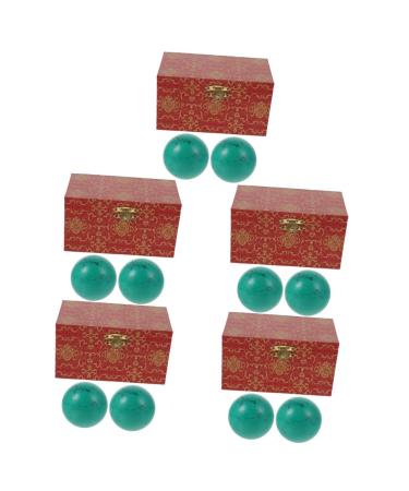 Beaupretty 10 Stk Turzer Handball Home Decor Housing Furniture Balls To strengthen the Retro T rkisk balls Massageball Gift Muscle Stretch Balls round hand balls round