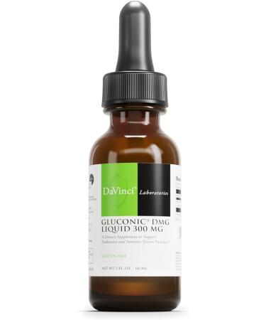 DaVinci Laboratories of Vermont Gluconic DMG Liquid 300 mg 2 fl oz (60 ml)