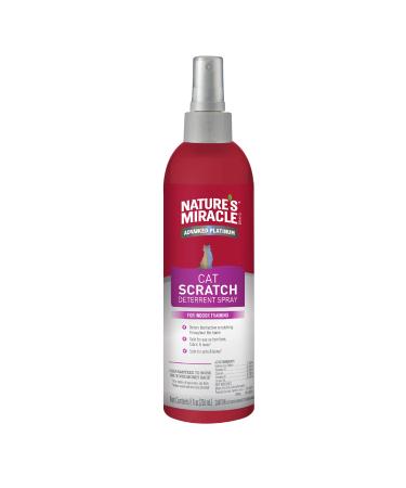 Nature's Miracle Advanced Platinum Cat Scratch Deterrent Spray 8 Ounces Discourages Destructive Scratching New Formula - 8oz - Buy Online on GoSupps.com