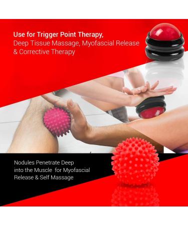 6-Piece Foam Roller Set for Pain Relief and Deep Tissue Massage | Includes Back Roller, Massage Stick, Foot Roller, and More - Buy Online on GoSupps.com