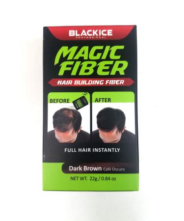 Magic Fiber Hair Building Fiber - Full Hair Instantly - Dark Brown