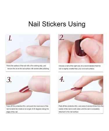 BOQJAH Short Square Purple Luster Press on Nails - 24Pcs Full Cover Artificial Acrylic False Nails for Women and Girls - Buy Online on GoSupps.com