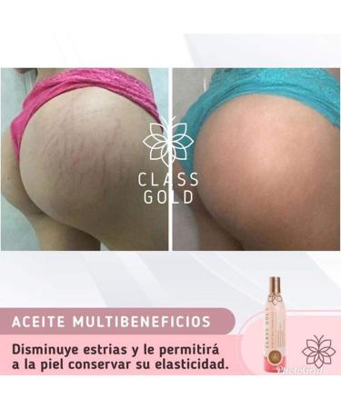 Class Gold Cosmetics Multibenefit Oil for Healthy Skin, Nails, and Hair - 120 mL - Buy Online on GoSupps.com