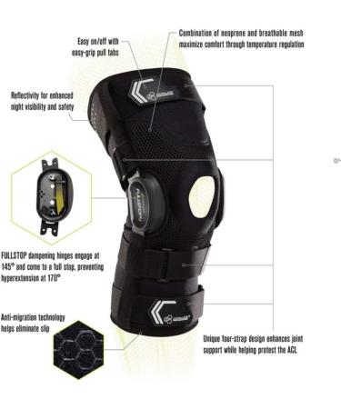 Medium DonJoy Performance BIONIC FULLSTOP ACL Knee Brace | Support & Stability - Buy Online on GoSupps.com