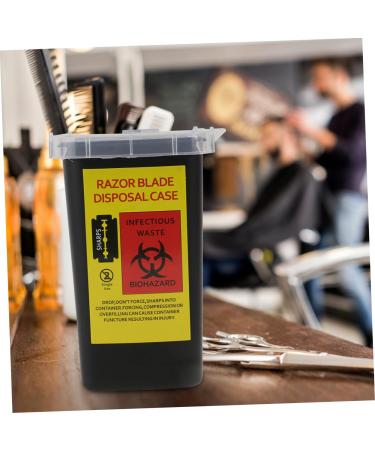 FOMIYES 4pcs Blade Storage Box - Stylish Plastic Trash Can with Mother of Pearl Shell Finish | Ideal for Organized Storage & Home Decor - Buy Online on GoSupps.com