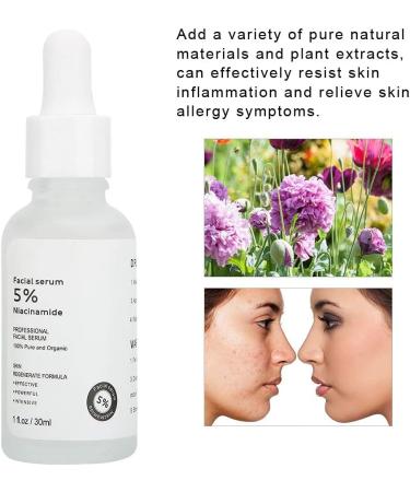 yuyte 30ml Pure 5% Niacinamide & Hyaluronic Acid Face Serum Whitening Moisturizing Firming - Buy Online on GoSupps.com