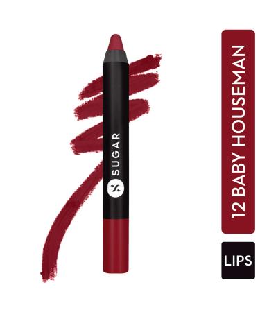 SUGAR Cosmetics Matte As Hell Crayon Lipstick Gift Box - Highly Pigmented Long-Lasting Matte Finish for Bold Looks - Buy Online on GoSupps.com